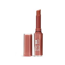 3ina Makeup - The Color Lip Glow 504 - Nude Café - Labial Hidratante Nude Café con Manteca de Karité para Nutrir los Labios - Barra de Labios Brillo - Bálsamo Alta Pigmentación Vegan - Cruelty Free