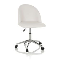 hjh OFFICE Thuisgebruik bureaustoel SOLAO TED Stof Wit