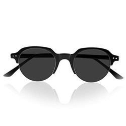 Foreyever Unisex Incomplete zonnebril, zwart, 46