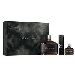 John Varvatos, Coffret Trio Heritage Eau de Toilette Homme, Senteur Boisée