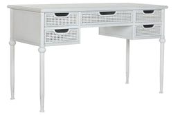 ESCRITORIO METAL 122X50X76 BLANCO