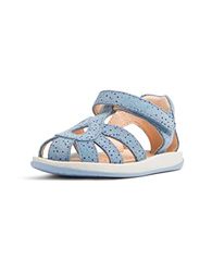 CAMPER Bicho First Walkers-k800363 Platte sandaal voor babymeisjes, blauw, 23 EU