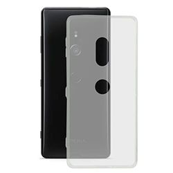 KSIX smart your tech Funda para Sony Xperia XZ3, Flexible, Transparente