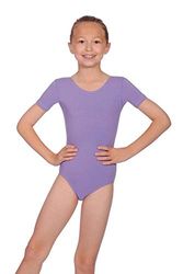 Roch Valley Dam Prim Kortärmad Balett Leotard lavendel 146-152cm (Age11-13) 3A