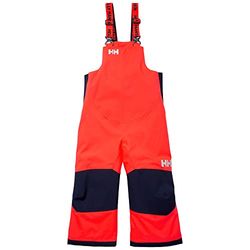 Helly Hansen Kids Unisex K Rider 2 Ins Bib, Coral neón, 12