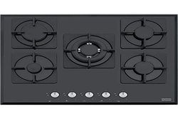 Franke FHNS 705 4G TC BK C built-in Gas hob Black – Plate (Built-in, Gas Hob, Glass, Black, Cast Iron, 1000 W)