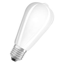 OSRAM LED lampa | bas: E27 | varm vit | 2700 K | 4,50 W | matt | LED Retrofit Klassisk ST [Energiklass A++]