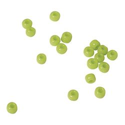 Rayher 14705416 Premium de Rocailles, 2,2 mm Ã ¸, Opaco, Color Verde, Lata 12 g