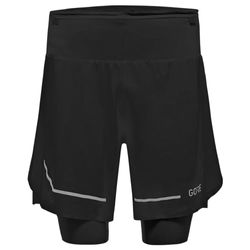 GOREWEAR Ultimate 2in1 Pantaloncini Uomo, Nero, S