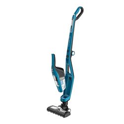 Rowenta RH6751 Dual Force Accustofzuiger, 2-in-1, led-mondstuk, gebruiksduur tot 45 minuten, stofreservoircapaciteit 0,6 liter, 21,6 volt, blauw/zwart