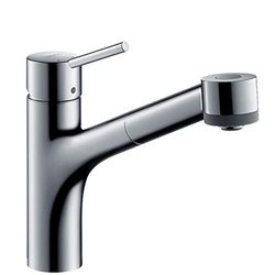 hansgrohe Talis M52 torneira mono-comando de cozinha 170, chuveiro removível, 2 tipos de jato, cromado, 32841000