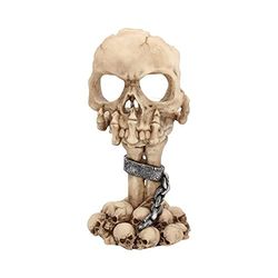 Nemesis Now Deliberation - Portavelas (18 cm), Color Marfil