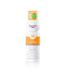 Sensível protetor de sol spray transparente dry touch SPF50