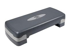 Umbro Aerobic Stepper - In Hoogte Verstelbaar 10-15 cm - Met Antisliplaag - Mini Stepper Voor Thuis - Stairmaster Voor Alle Leeftijden - Zwart/Grijs