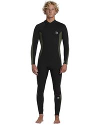 Billabong 302 Foil BZ FL Fullsuit Combinaisons humides pour Hommes, Noir, M