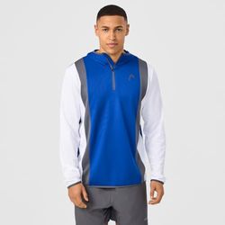 HEAD Club 25 Tech - Felpa da uomo, colore: bianco royal
