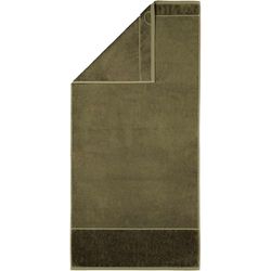 Möve Bamboo Luxe Guest Towel 30 x 50 cm 60% Cotton / 40% Viscose from Bamboo Pulp, Olive