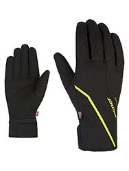 Ziener ULTIMO - Guantes nórdicos para Hombre | Resistente al Viento, Transpirable, Forrado, Negro, Lima, 8