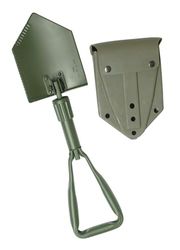 Mil-Tec BW Bêche Triangulaire avec Gaine Patchwork