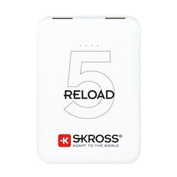 SKROSS Reload 5 Power Bank 5000mAh White 1.400120