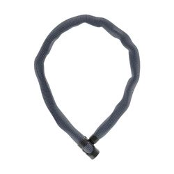 ABUS kettingslot IVERA Chain 7210 - Fietsslot met zeer flexibele IvyTex kunstvezelcoating - ABUS veiligheidsniveau 8 - 85 cm - Kleur: Antraciet