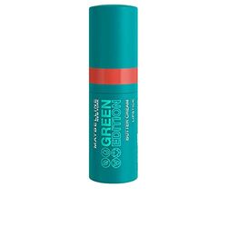 Maybelline New York - Satin & Pigmented Lipstick - Enriched with Cocoa Butter - 86% Natural Ingredients - Vegan Formula - Butter Cream Green Edition - Shade: Garden (07)