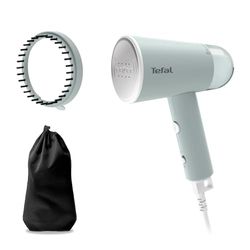 Tefal Origin Travel Handstomer, reisvriendelijk opvouwbaar formaat, ultracompact ontwerp, betrouwbare stoomprestaties, opwarmtijd van 25 seconden, verfrissende stoomkracht, DT1034E1