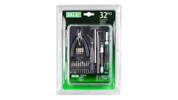 SALKI Conjunto de chaves de fenda de precisão 32 peças - kit de ferramentas de precisão de 32 peças, para bricolagem, reparação de rodcutos de eletrónica, relógios, óculos