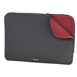 Hama Funda para Tablet y portátil de hasta 15,6 Pulgadas (Funda para Tablet, Bolsa para Ordenador portátil, Tablet, MacBook, Superficie de hasta 15,6 Pulgadas), Color Gris