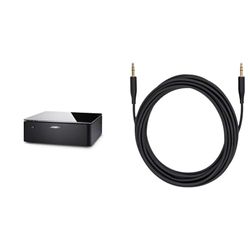 Bose Music Amplifier – amplificatore con connettività Bluetooth e Wi-Fi,Black, One Size & Bass Module Connection Cable