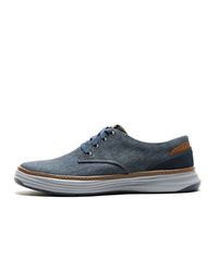 Skechers Moreno-Ederson Sapatilhas para homem, Azul e rosa:, 45 EU