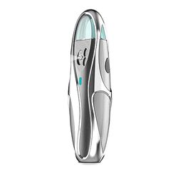 DAM Umidificatore pulizia e bellezza facciale intregral ricaricabile con nano-spray 5x3x18 Cm. Colore: argento
