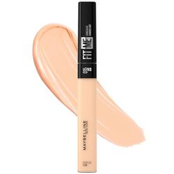 Maybelline New York Correttore Fit Me, Formula Liquida Leggera, Ottima Coprenza, Finish Anti Fatica, 10 Light, 6,8 ml