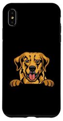 Carcasa para iPhone XS Max Golden Retriever Grace: Compañero Leal