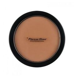 PIERRE RENE Compact Powder 18-Warm Bronze 8G, Único, Estándar