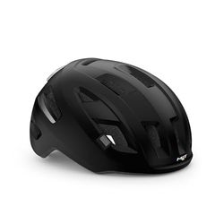 MET E- Mob Ciclismo Hel, Unisex, Negro | Mate, M