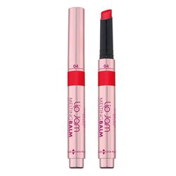 Deborah Milano - Lip Jam Melting Balm, Balsamo Labbra Colorato e Brillante, Rende le Labbra Morbide e Levigate, 04 Strawberry, Red