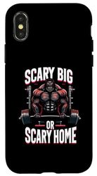 Custodia per iPhone X/XS Bodybuilding Powerlifting Pesi Fitness Palestra