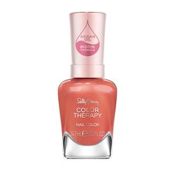 Sally Hansen Colour Therapy Nail Polish with Argan Oil, 14.7 ml, Soak at Sunset