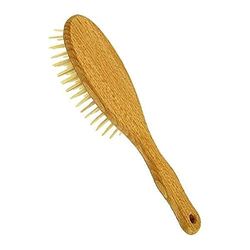 Dr Hauschk (DRHF0), brosse à cheveux avec poignées en bois droites en hêtre
