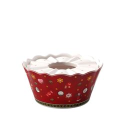 Villeroy & Boch - Toy's Delight calentador de teteras colorido, Navidad, tetera, vajilla navideña, decoración navideña, porcelana premium