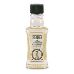 Reuzel Wood and Spice Aftershave - Hydrating, Cooling, Daily Post Shave Skin Treatment for Men - Burn Free, Light and Easy on Sensitive Skin - Natural, Woody Scent for a Smooth, Fresh Shave - 3.38 oz