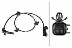 Sensor, revoluciones de la rueda - 2polos - Cable: 575mm - con pinza/grapa