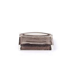 Gedy Marrone, G-Antares Portasapone Bagno, Dimensioni 13 X 7 X 17 CM Peso 0,138 kg, poggia Sapone in Resina Resistente di Alta qualità, Anni di Garanzia 2, Design R&S, Fatto a Mano, 7,5x11,2x2,7
