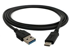 SYSTEM-S USB 3.1 kabel 150 cm type C stekker naar 3.0 type A stekker in zwart