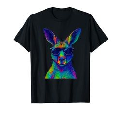 Cool Kangaroo Wearing Sunglasses Funny Animal Australia T-Shirt