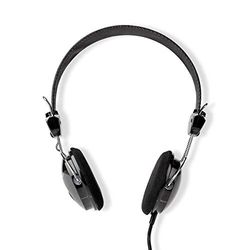 Cuffie Sovrauricolari con filo On-Ear - 3.5 mm - Lunghezza cavo: 1.10 m - Nero