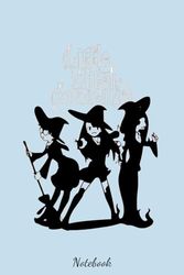 Little Witch Academiia Notebook: Lined College Ruled Paper, Planner, Diary, Journal, 6x9 120 Pages, Matte Finish Cover