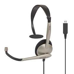 KOSS CS95 USB Monofonico Padiglione Auricolare Beige