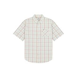 Wrangler Heren 1PKT Half Placket Shirt, Pale Blush, X-Large, Pale blush, XL
